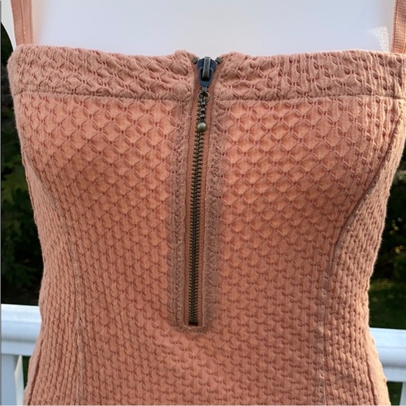 Free People Intimately Bodysuit Peach/Light Coral XS - Picture 10 of 10